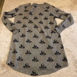 Skull cashmere 360 tunic/ dress